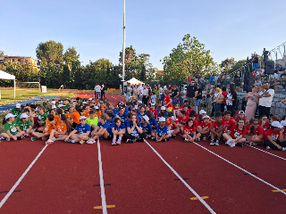 Falconara – Tanti bambini protagonisti allo stadio con le Miniolimpiadi 2026